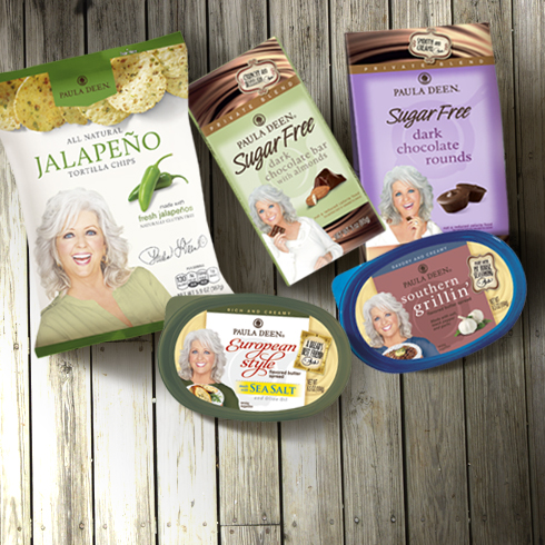 Paula Deen & Her Butters, Chips & Chocolates